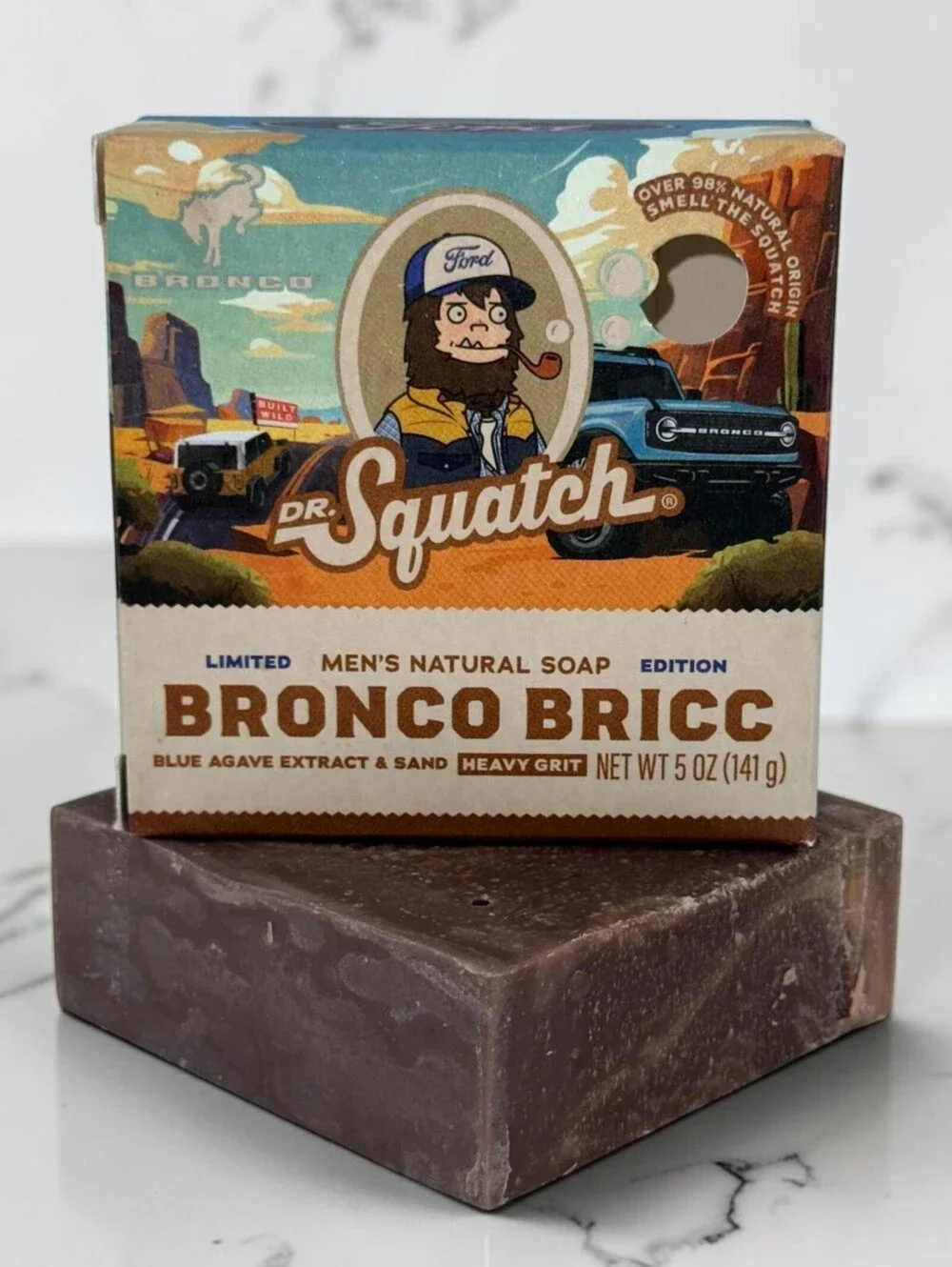 4 Pack Dr. Squatch 5 oz Men's Natural Soap U Pick the Scent